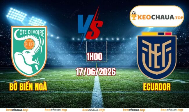 Soi kèo World Cup Bờ Biển Ngà vs Ecuador