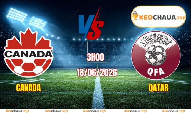 Soi kèo World Cup Canada vs Qatar