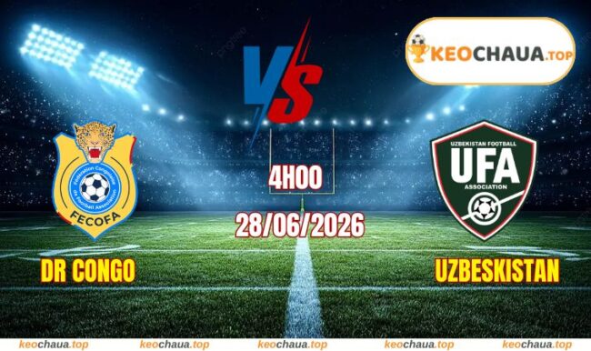 Soi kèo World Cup DR Congo vs Uzbekistan
