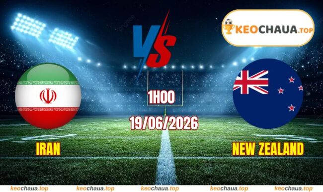 Soi kèo World Cup Iran vs New Zealand