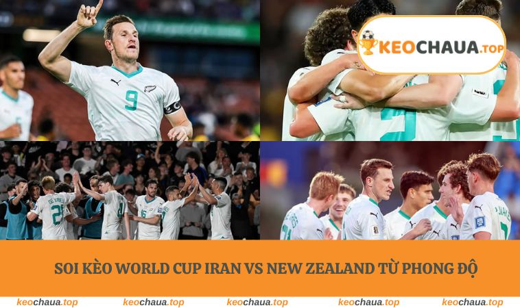 Soi kèo World Cup Iran vs New Zealand từ phong độ