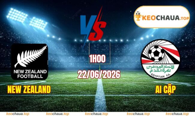 Soi kèo World Cup New Zealand vs Ai Cập