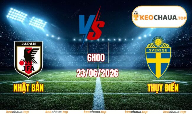 Soi kèo World Cup Nhật Bản vs Thụy Điển